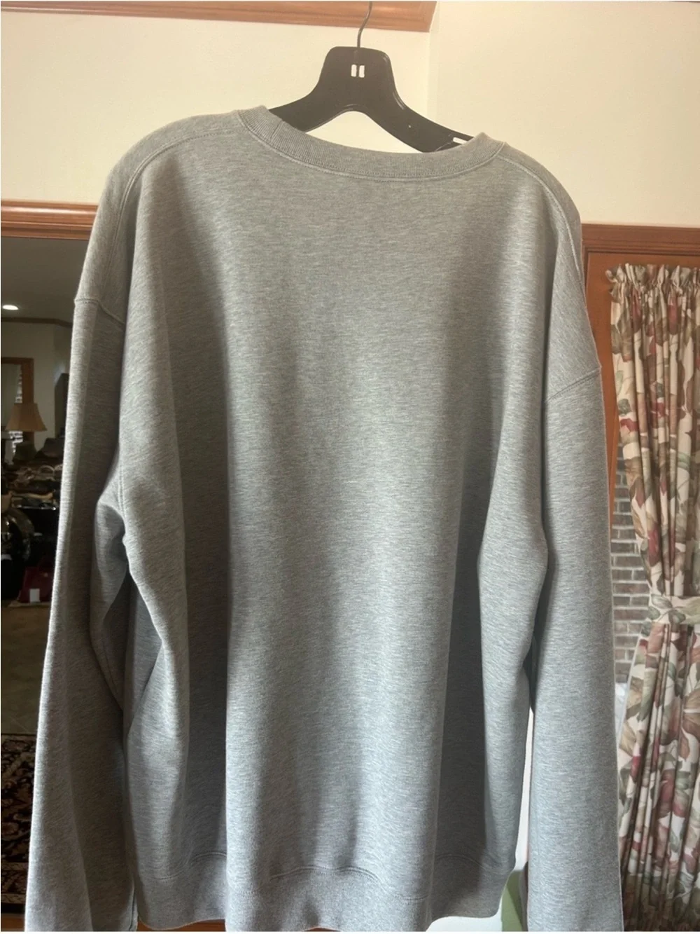 Men’s Gucci jersey cotton sweatshirt, prominent retro style embroidery size XXXL